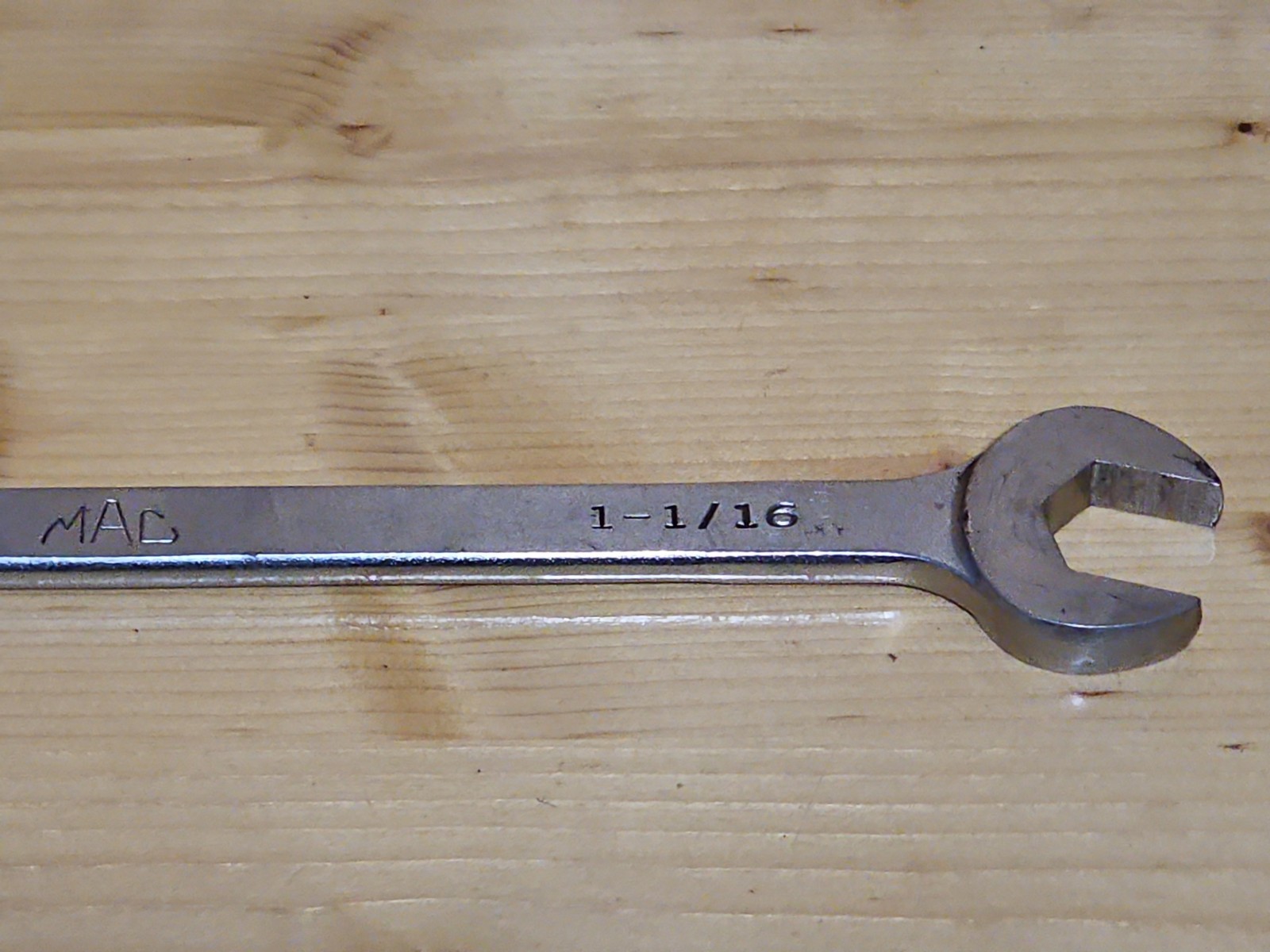 MAC Tools CL34 1-1/16″ Combination Wrench 12 Point SAE Made in the USA