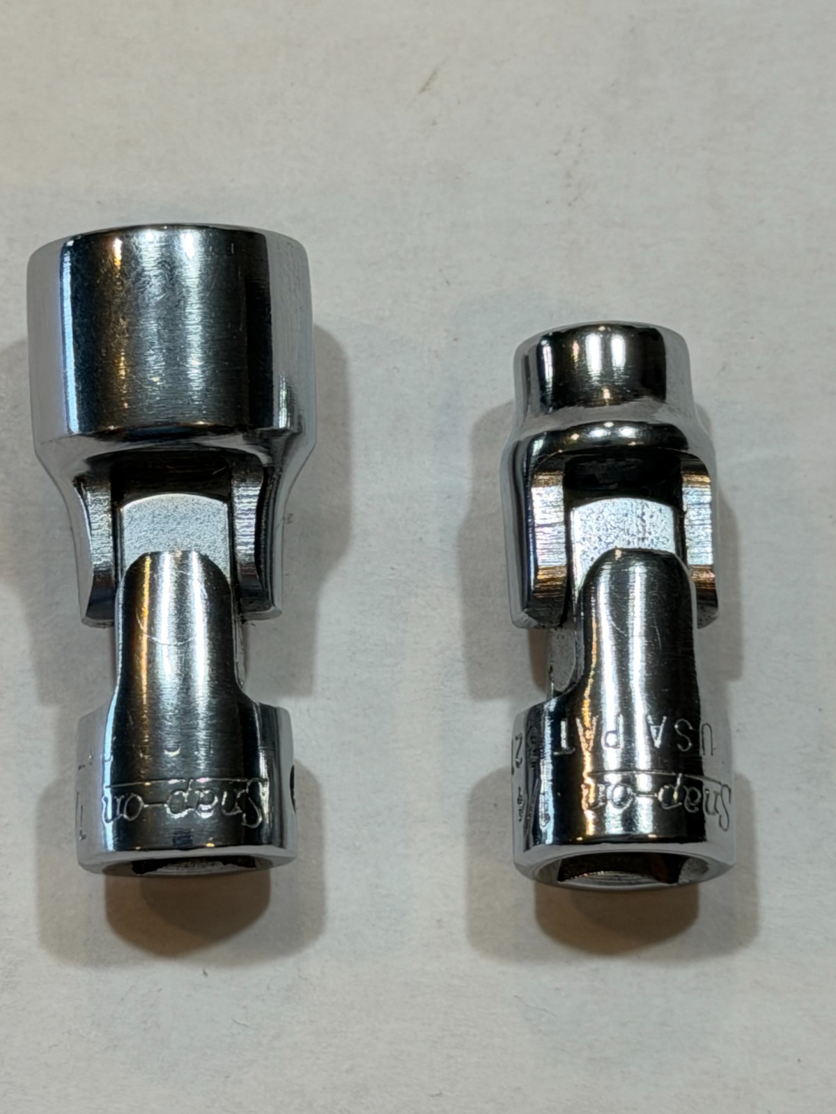 Snap-on USA 1/4″ Drive 1/4″, 7/16″ 12-Point Swivel Sockets No TMU81, TMU141
