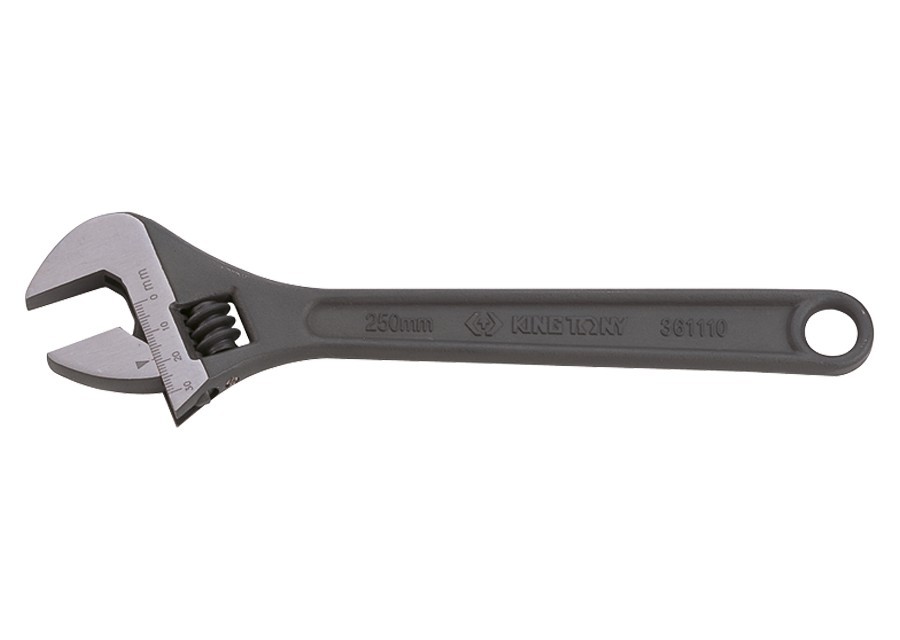 KING TONY 8″ Adjustable Wrench 200mm DIN 3117 Metric Spanner Phosphate Taiwan
