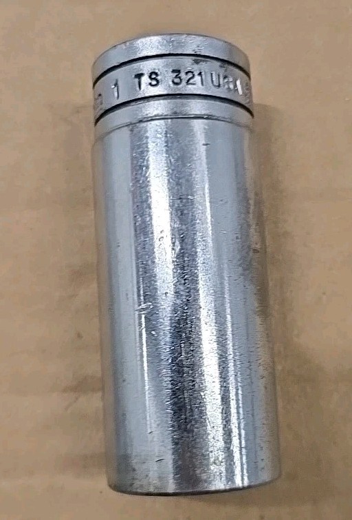 Snap On 1/2″ Drive 1″ 6PT SAE Deep Chrome Socket USA TS321