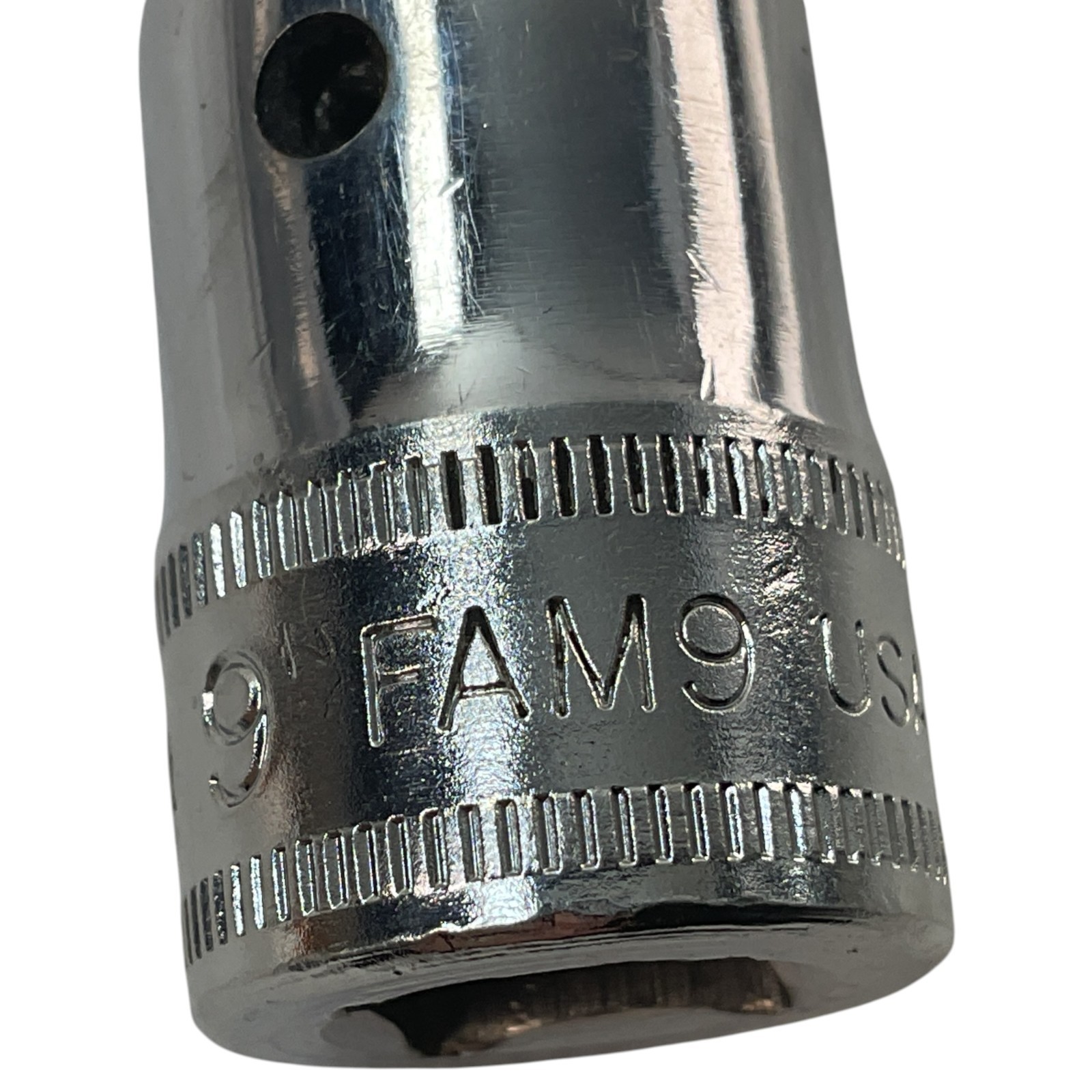 Snap-on Hex Bit Socket 8mm 6 Point 3/8″ Drive FAM8A Sold As Pictured Mechanic
