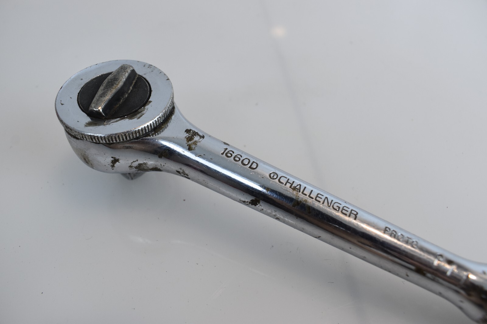 Proto Challenger Tools 1660D 10″ Ratchet Wrench 1/2″ Drive Thumb Drive Wheel