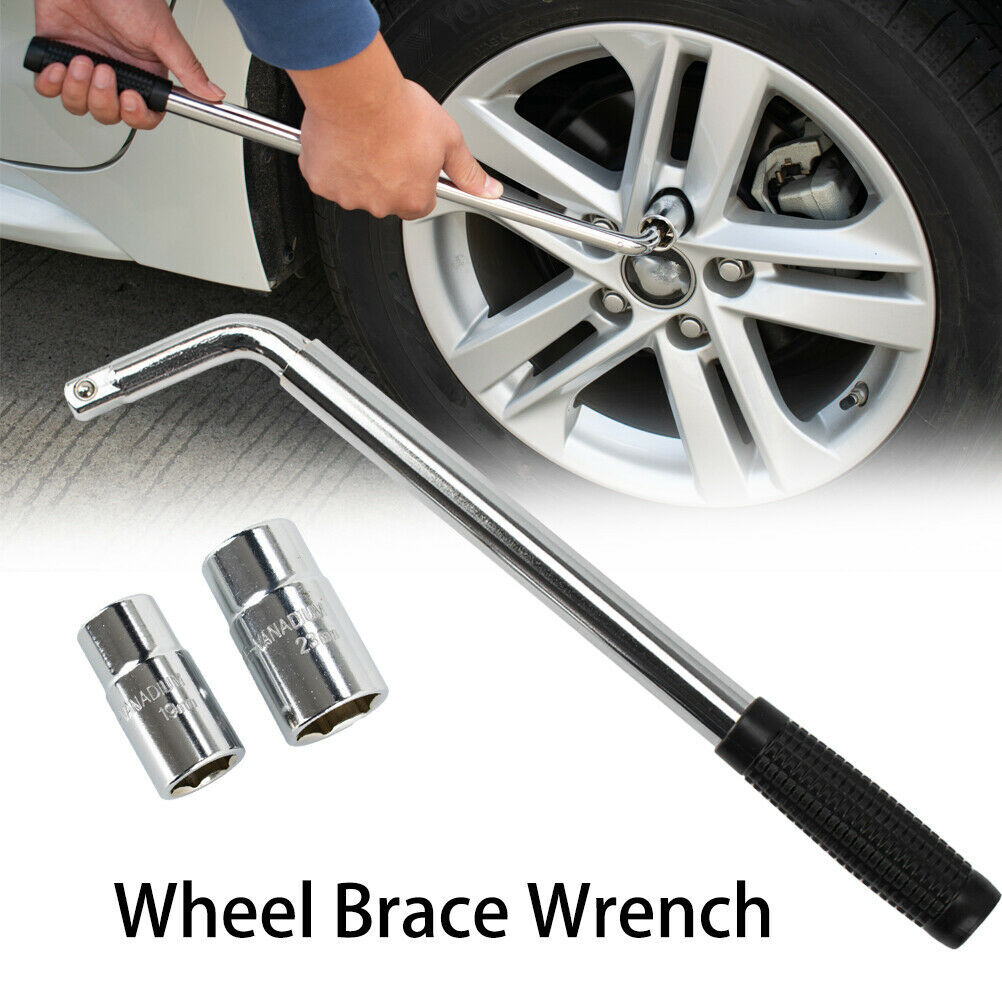 17mm 19mm 21mm 23mm Car Wheel Lug Nut Wrench Standard Sockets Extendable Spanner