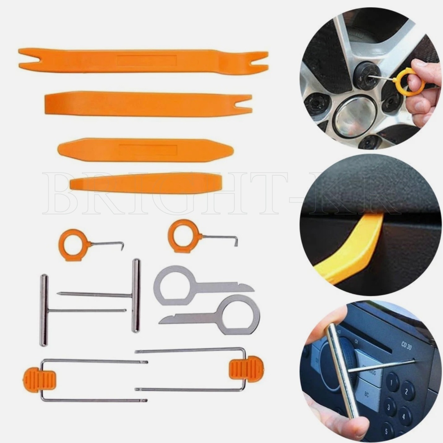 12x For MINI COOPER R53 R56 F56 INTERIOR EXTERIOR STRONG PRY TRIM REMOVAL TOOLS
