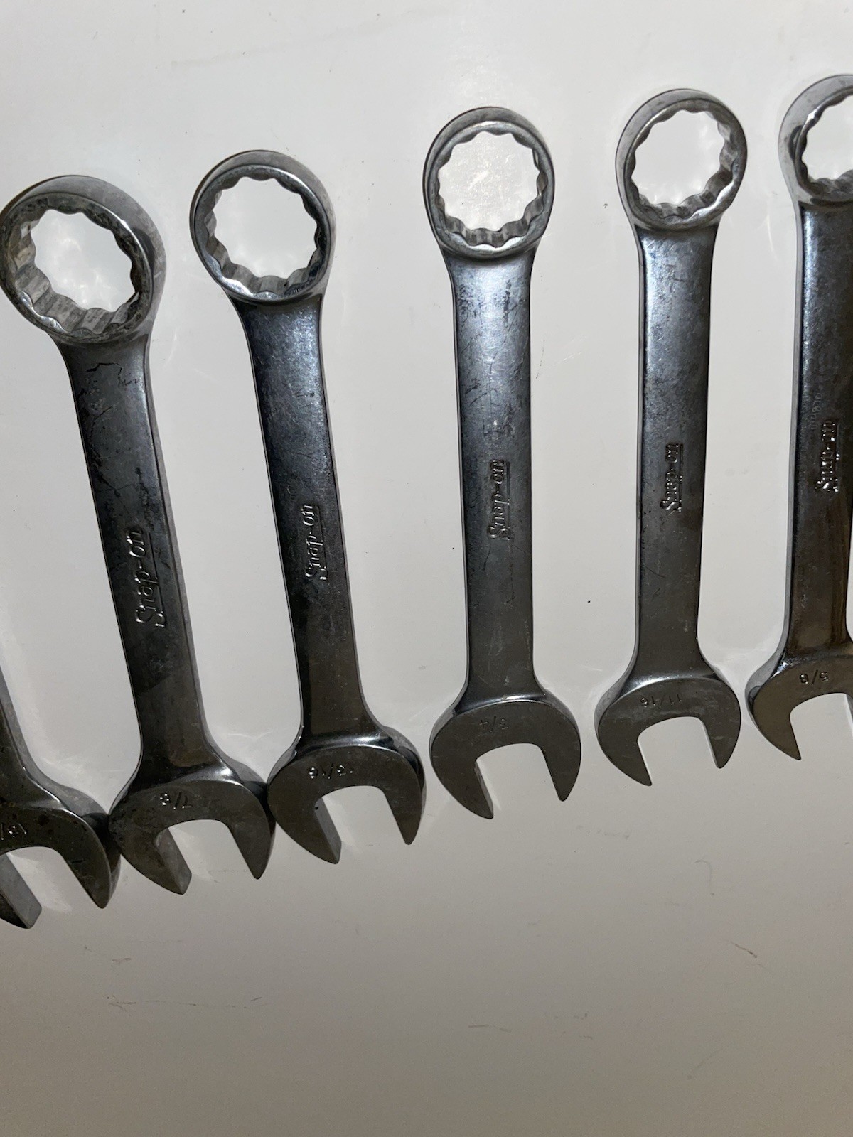Snap On Wrench Set 12 Pt Flank Drive Combo Short OEX 100 – 320 SAE 5/16 to 1