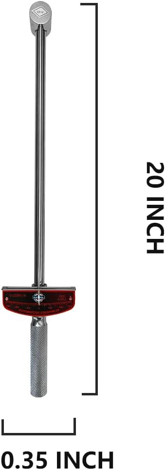 1/2″ Drive Beam Torque Wrench 0-300 N.