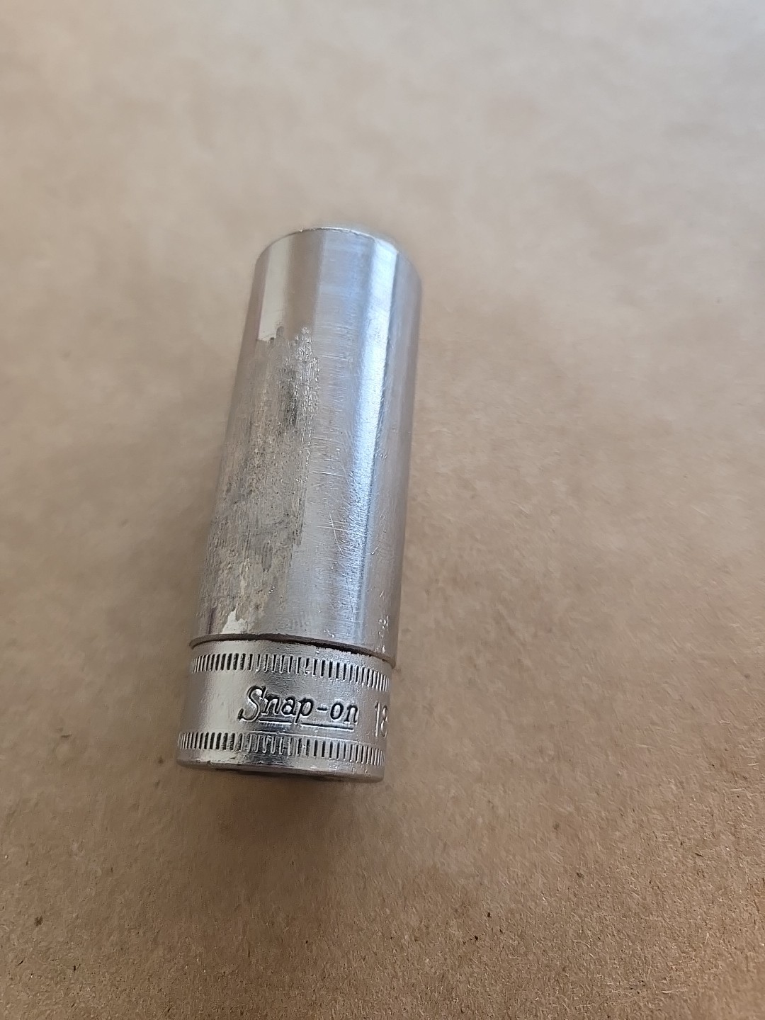 Snap On 3/8″ Drive 18MM 6PT Metric Chrome Deep Socket SFSM18
