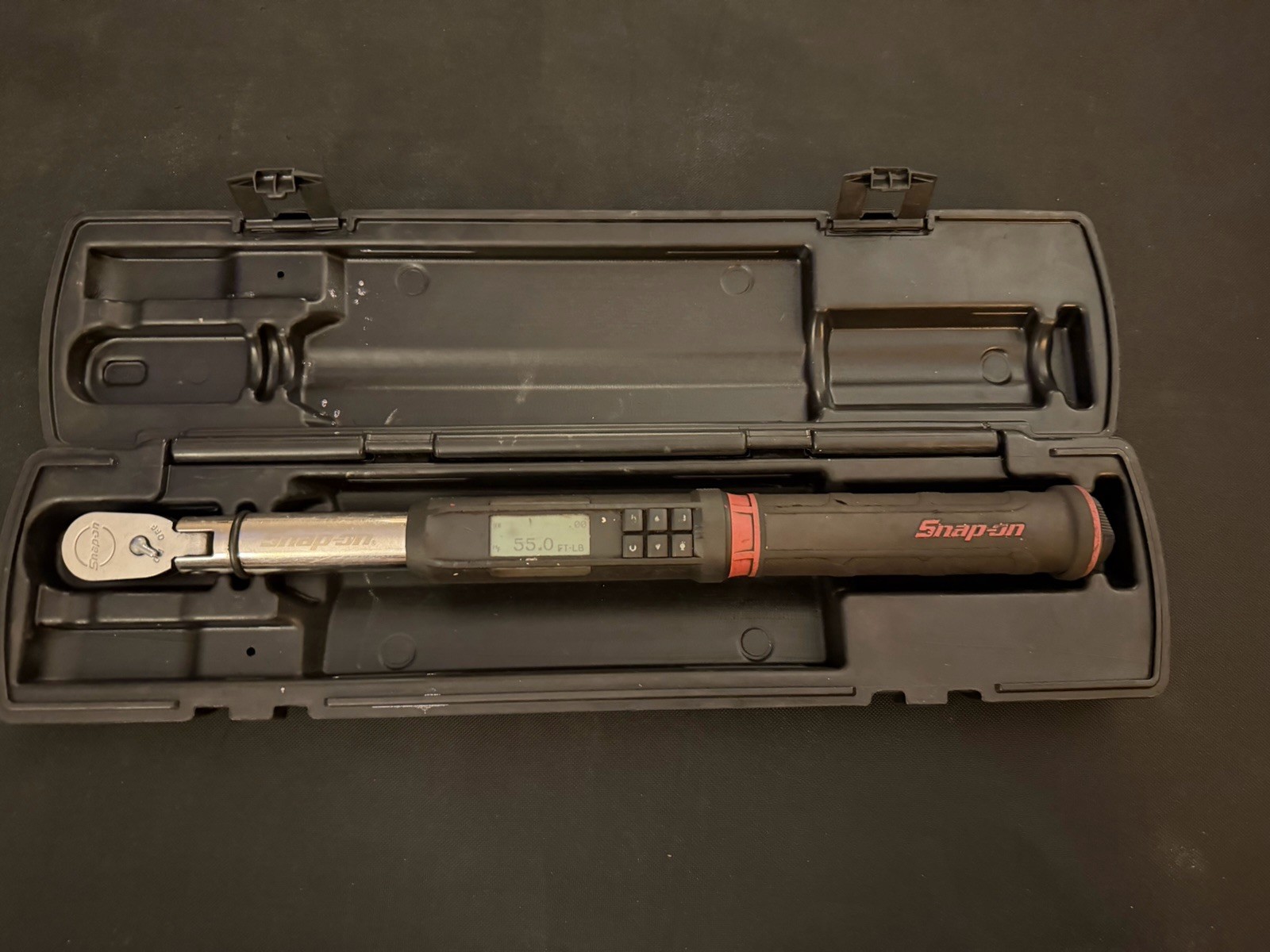 SNAP-ON ATECH2FR100B 3/8″ FLEX HEAD TECHANGLE 5-100FT.LB TORQUE WRENCH