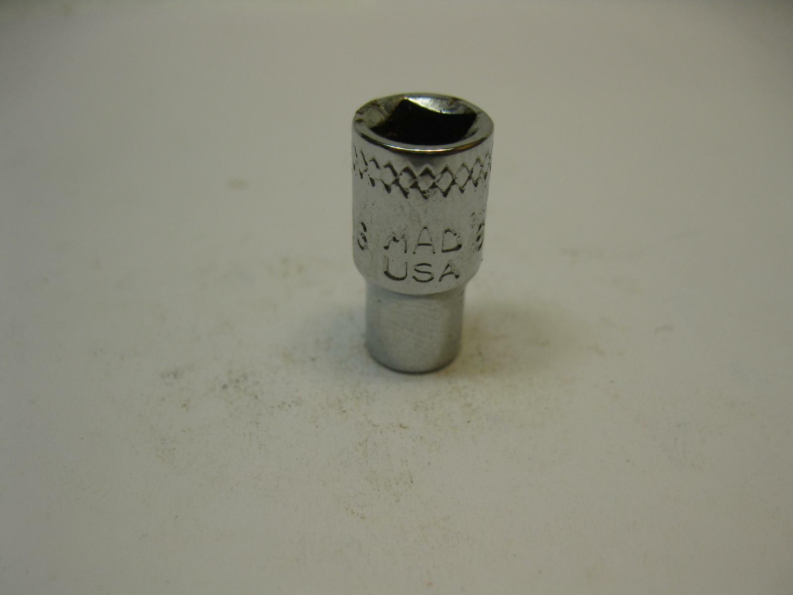 MAC tools 1/4″ drive 6mm metric 6 point SOCKET USA M66MMR Nice!