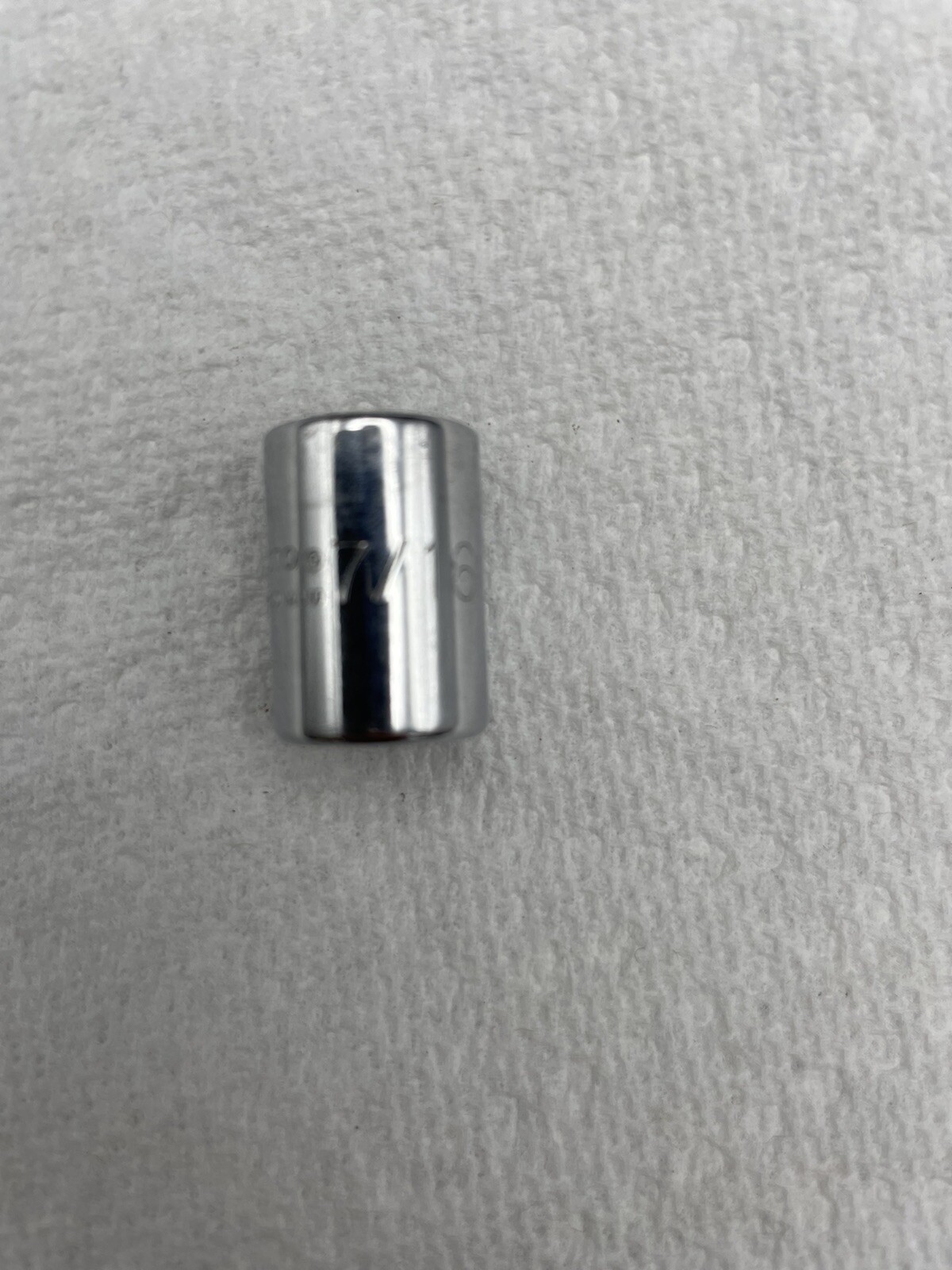 Lot Of 3 Proto1/4″ Drive 6 Point Chrome Socket SAE USA 7/16, 3/16, 7/16 Deep.
