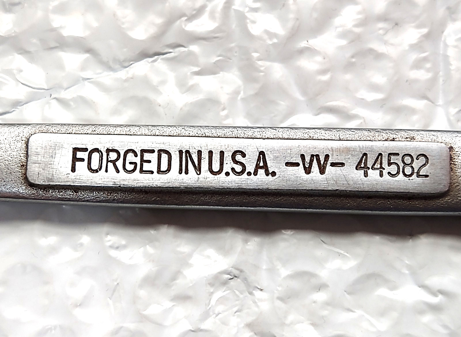CRAFTSMAN TOOLS USA VV44582, 5/8 x 3/4 DBL. OPEN-END WRENCH, 7.75 LONG.