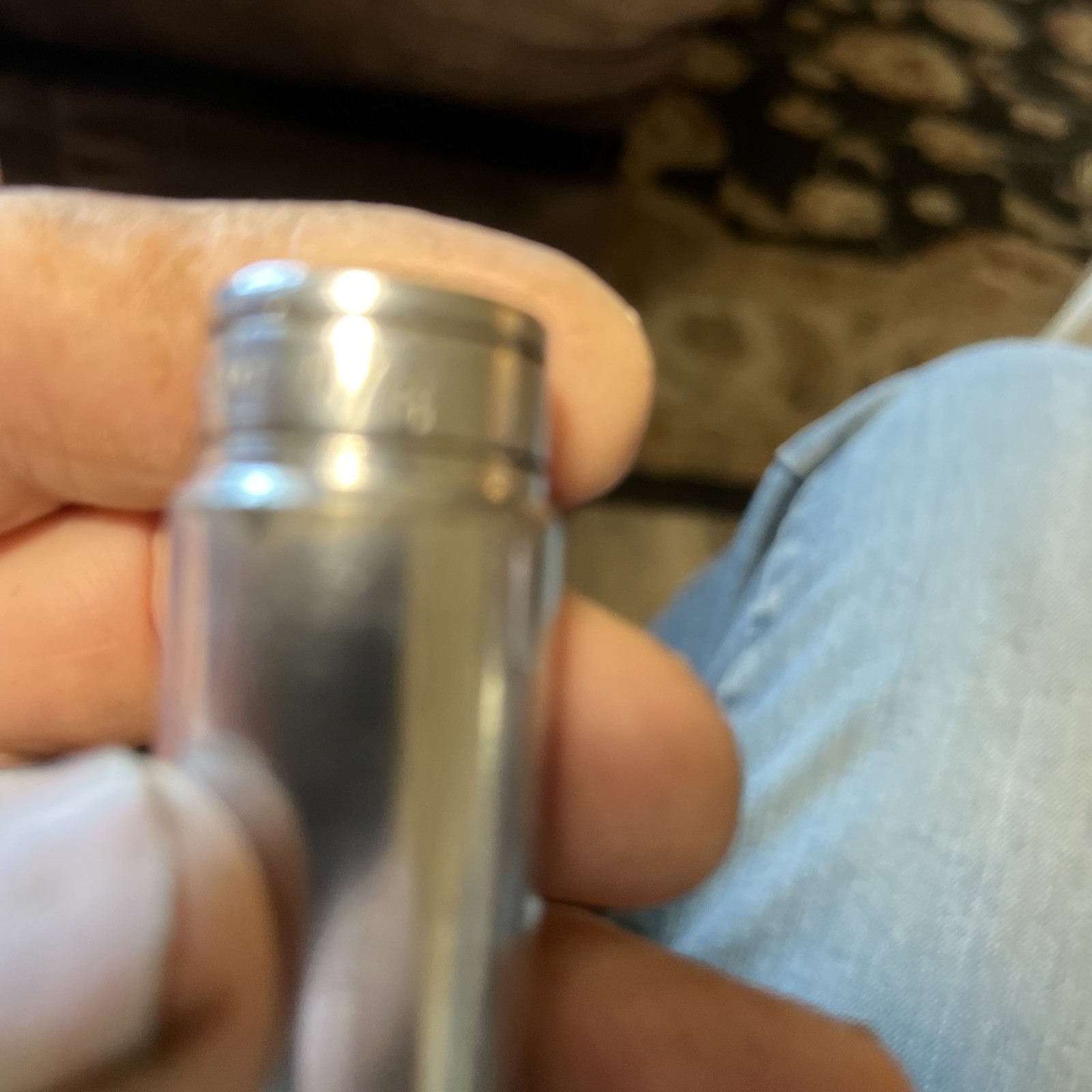 Snap-on Tools SF221 11/16″ SAE 3/8” Drive 12-Point Deep Chrome Socket USA