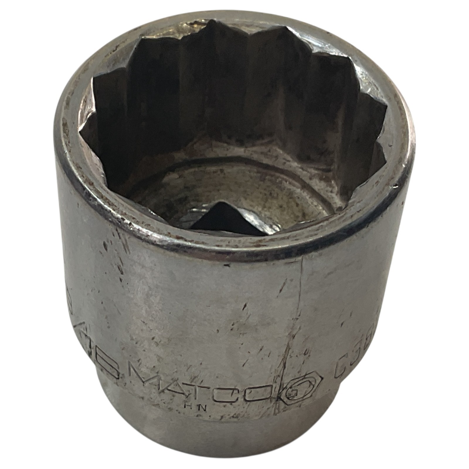 Matco Impact Socket 1-3/16″ C382 1/2″ Drive 12 Pt SAE As Pictured Mechanic Tool