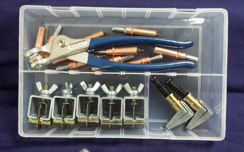 Cleco & intergrip Temporary Fastening Kit- 1/8″ clecos pliers & edge grips