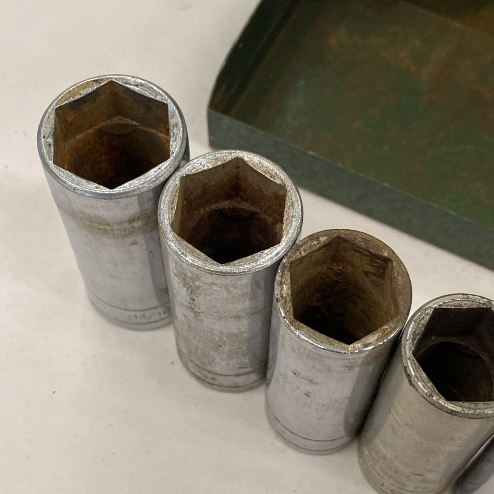 S-K Tools/SK USA 3/8″ Drive 6pt SAE 8pc Deep Socket Set 3/8″ to 13/16″, M0864