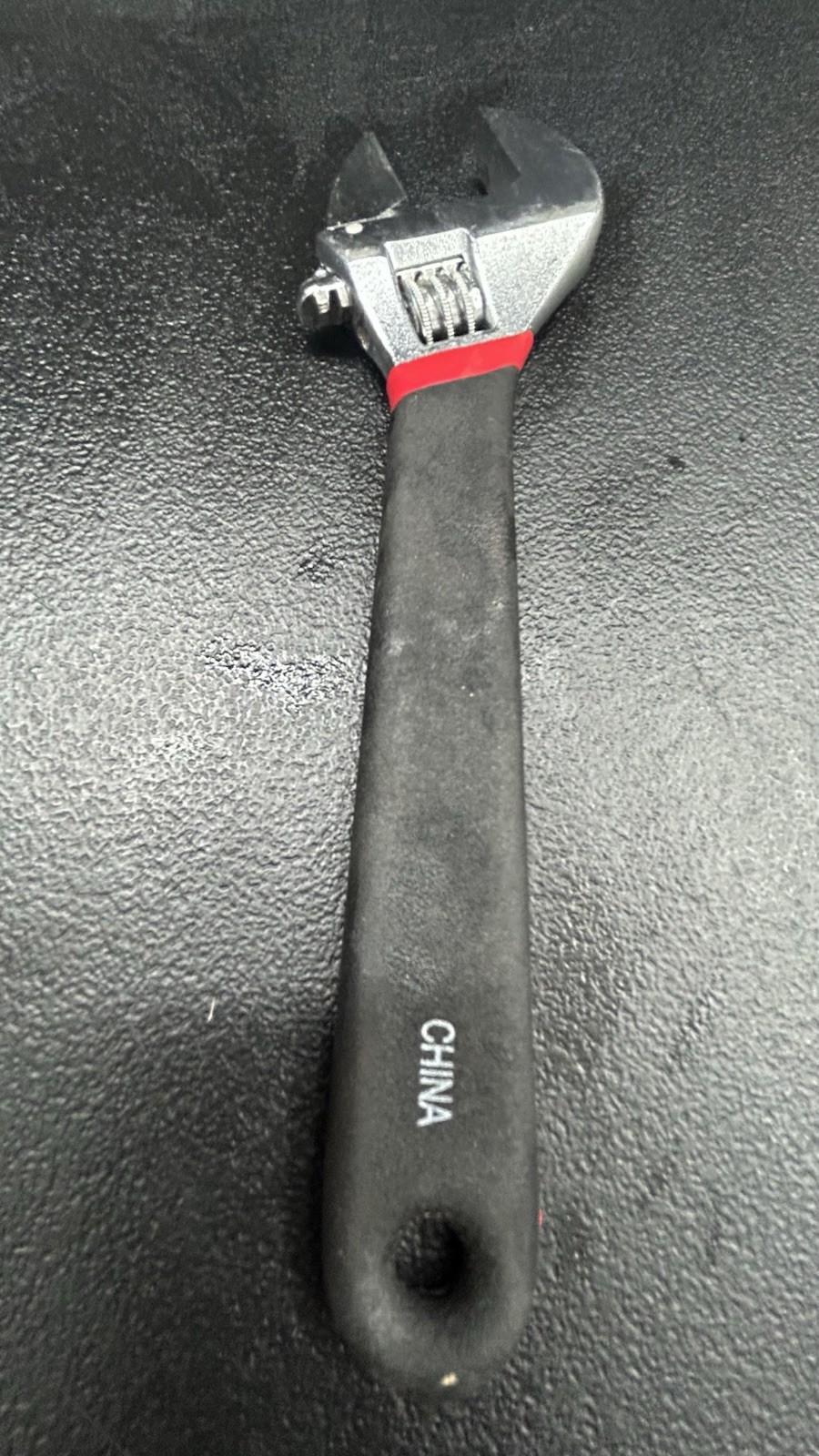 DURABUILT 8 Inch Adjustable Wrench Rubber Ripped Grip