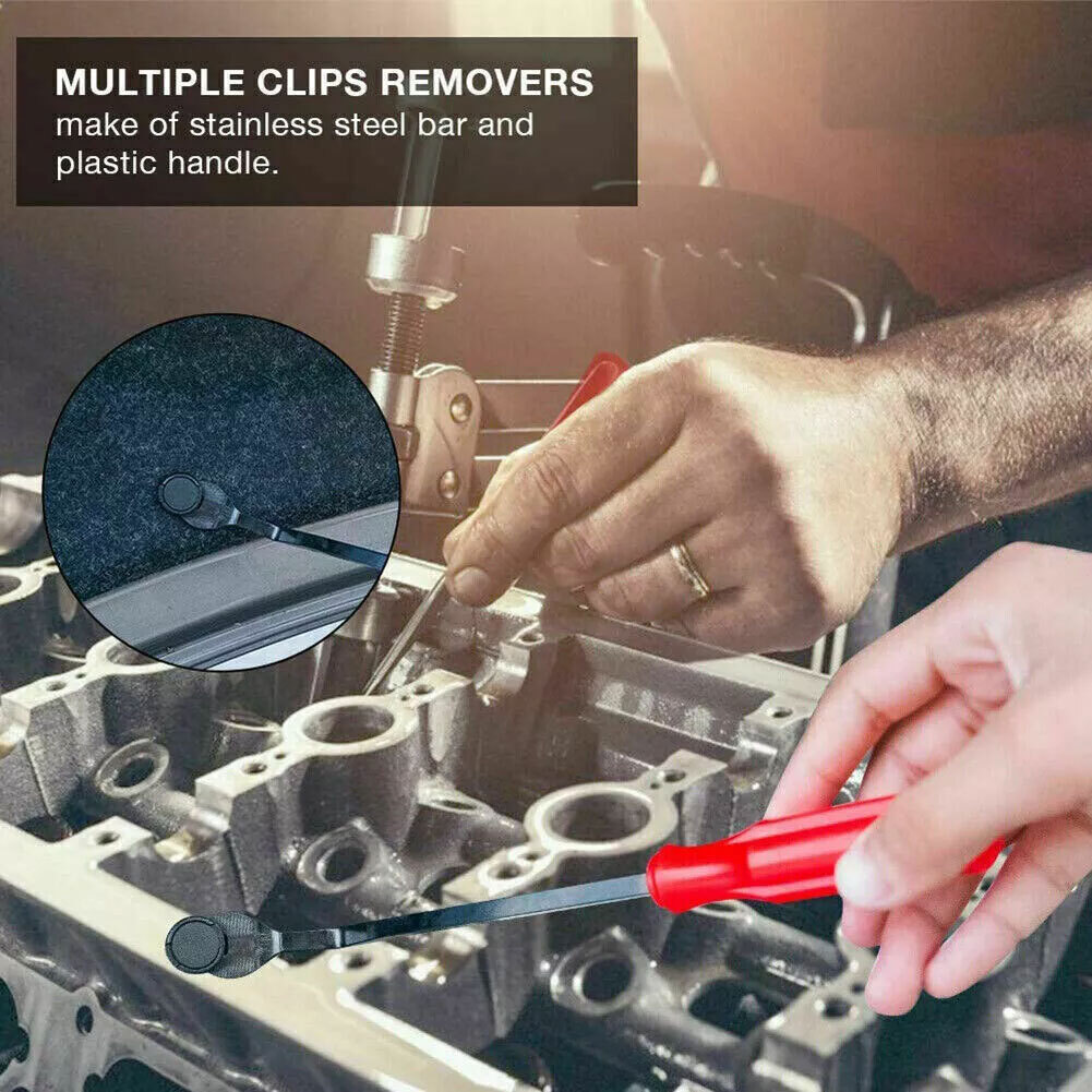 12X AUTO TRIM REMOVAL TOOL KIT FOR DOOR PANEL REMOVAL CAR CLIP MOLDING DASHBOARD