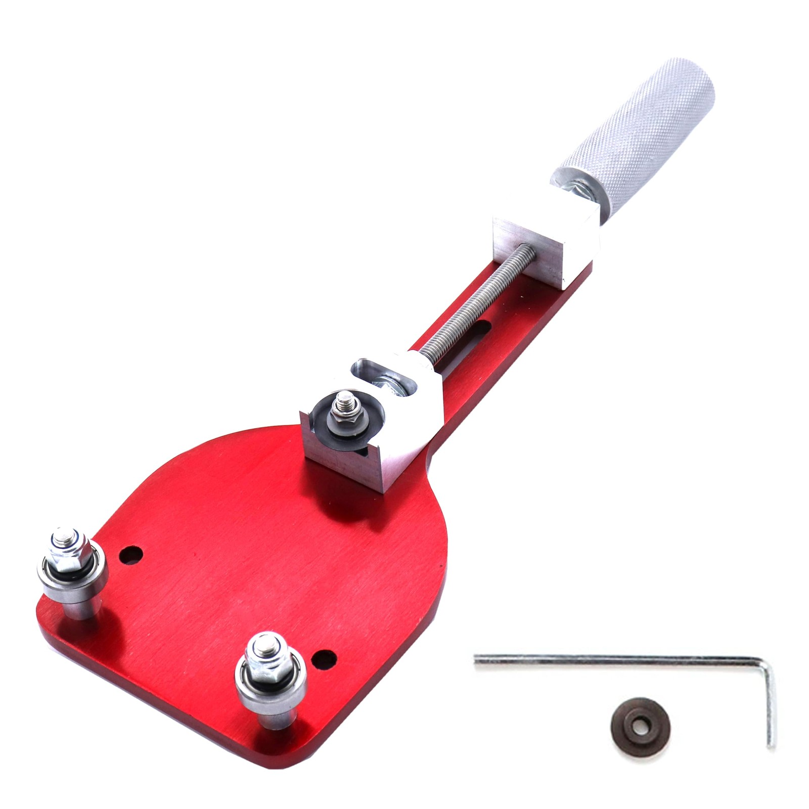 MOCW 77750 Oil Filter Cutter Billet Aluminum Universal Red