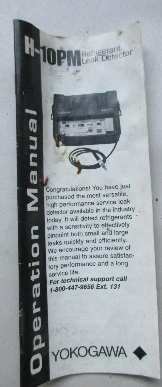 KENT MOORE J-39400-A MODEL H-10PM ALL LEAK DECTECTOR (PARTS ONLY)
