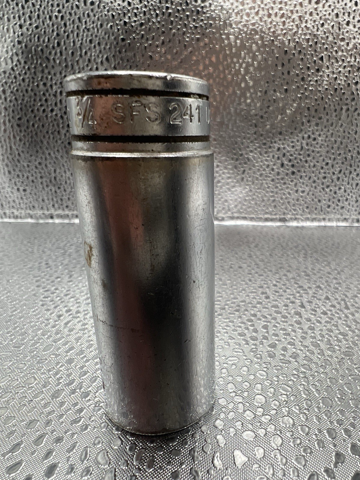 Snap on SFS241 3/8″ Drive 6 Point SAE 3/4 Deep Chrome Socket USA