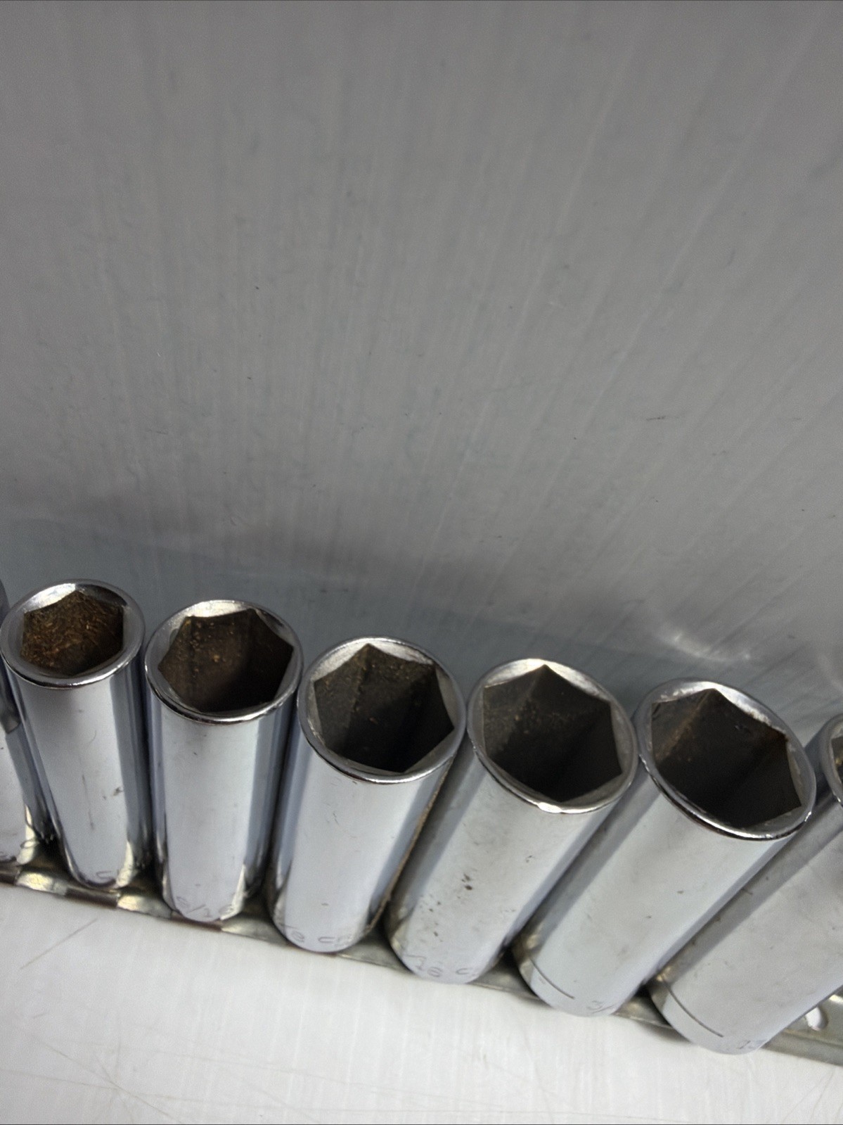 Craftsman Tools 7pc 3/8″ Drive 6-Point SAE Deep Chrome Socket Set 3/8-13/16″