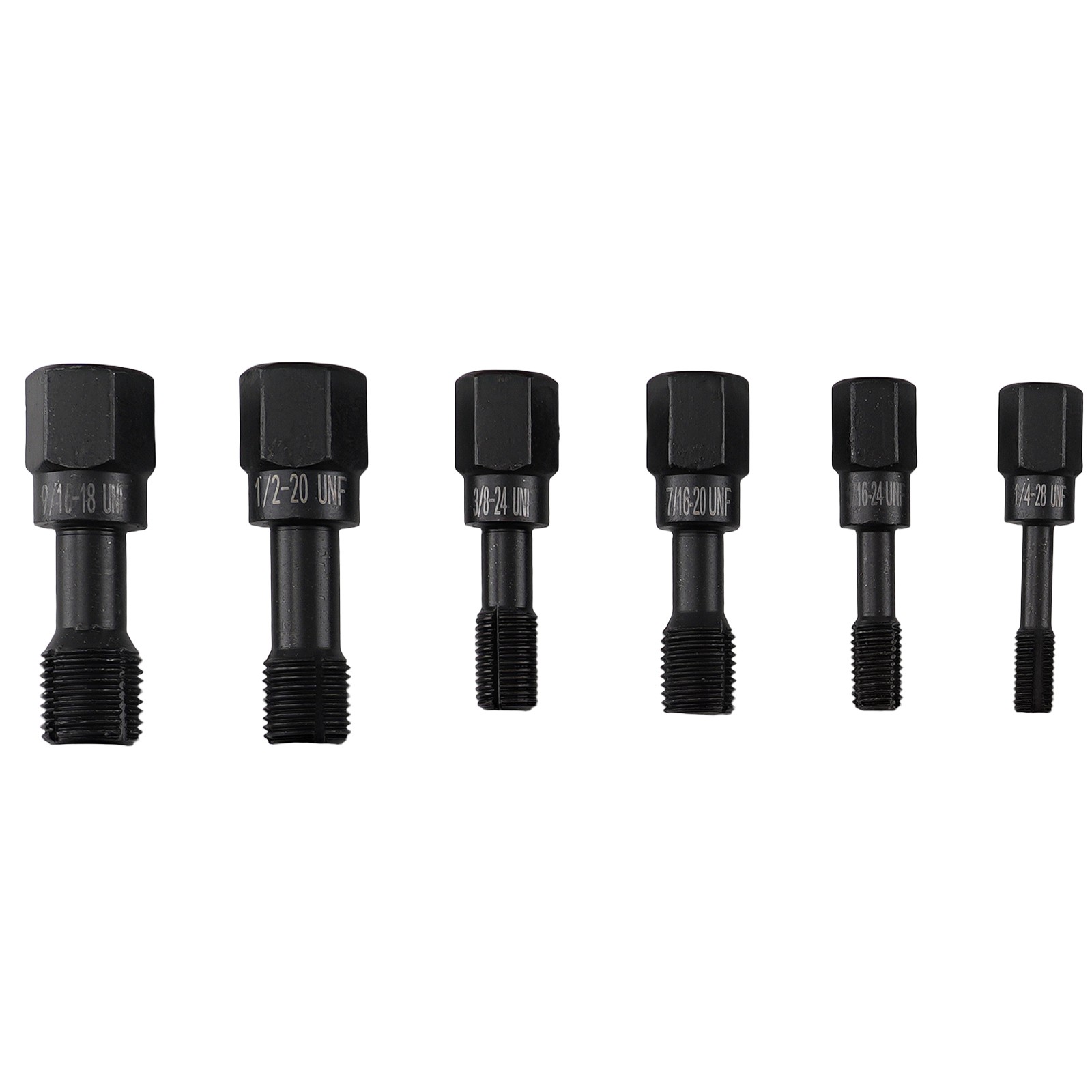48Pcs Thread Repair Tool UNC UNF Metric Thread Chaser Restorer Kit with Tap Dies