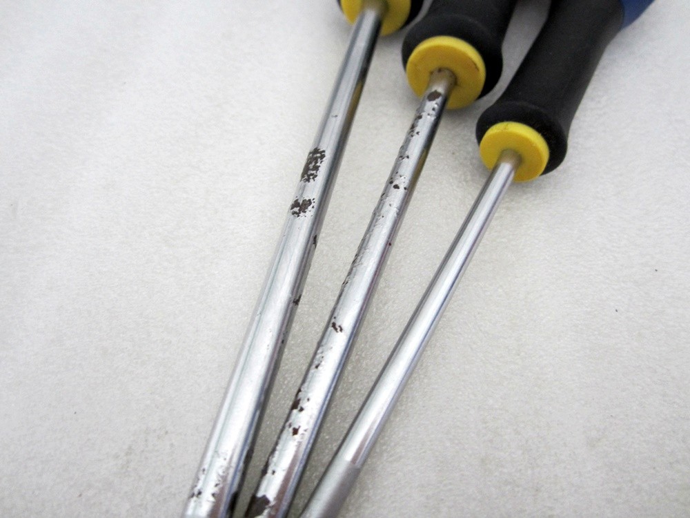 S-K Tools 9pc Slotted Phillips PoziDriv Screwdriver Set Facom SK France