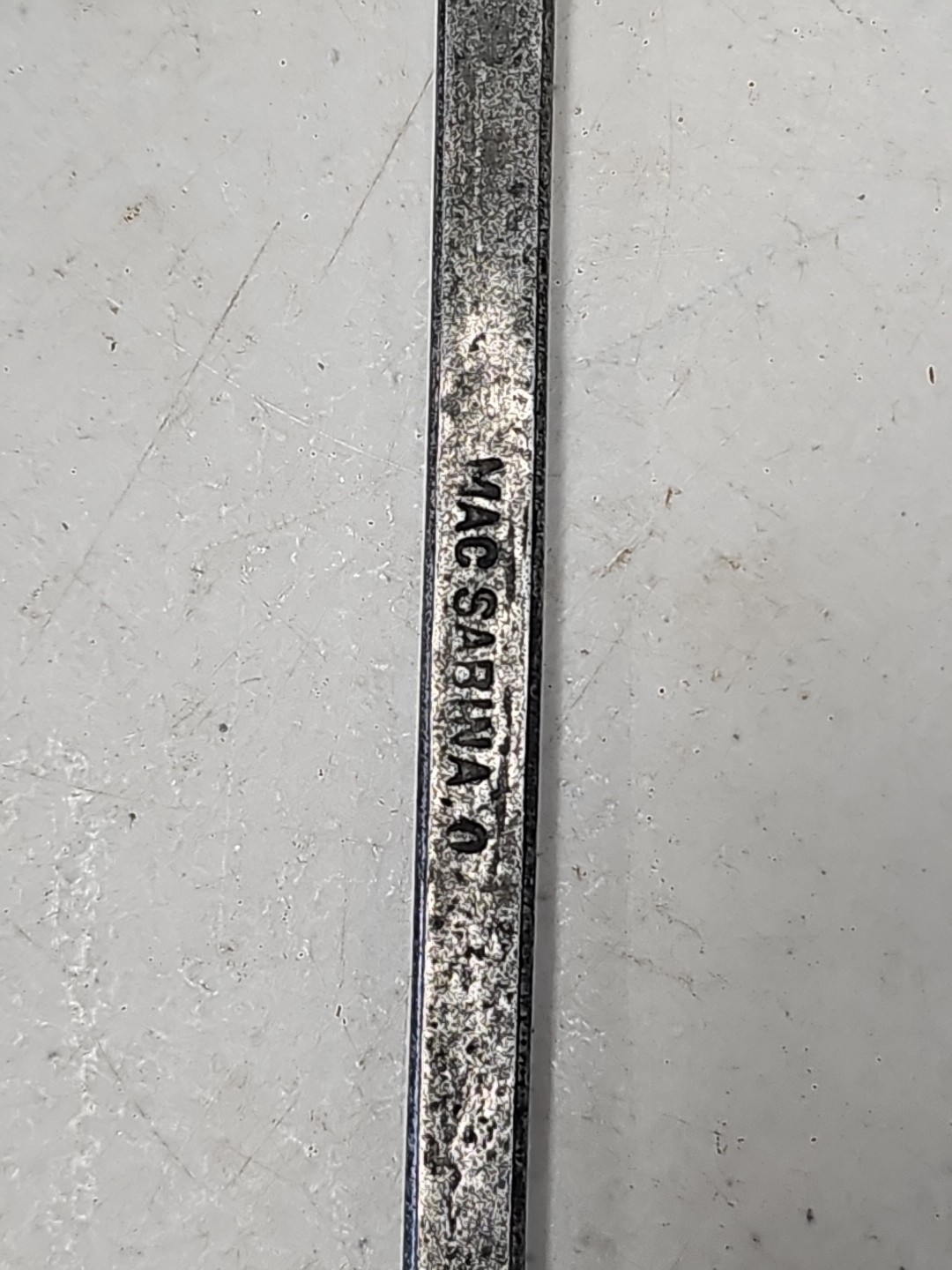 VINTAGE MAC TOOLS 5/16″-3/8″ BENDIX BRAKE ADJUSTING WRENCH #S43 HARD TO FIND
