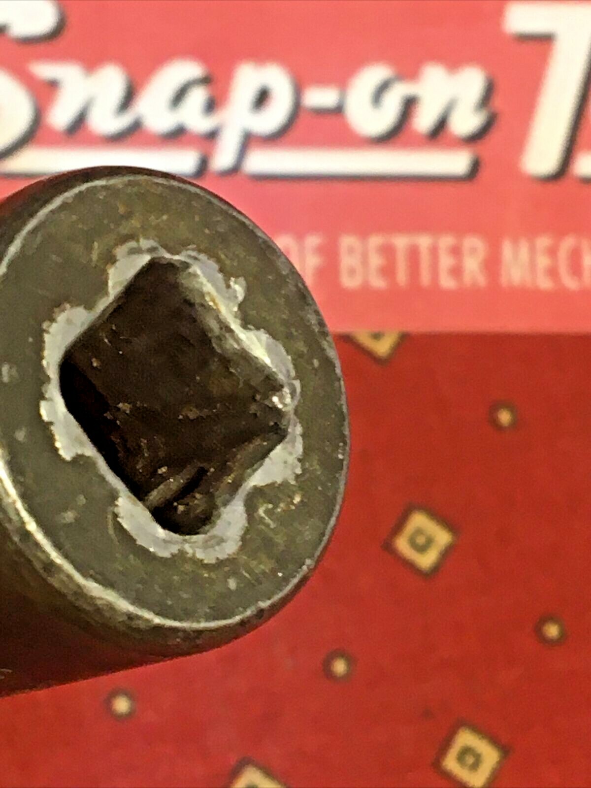 Snap-on 3/8 Drive 11/16 SAE deep 6 Point Impact Socket SIMF220 Snap-On, Snap on
