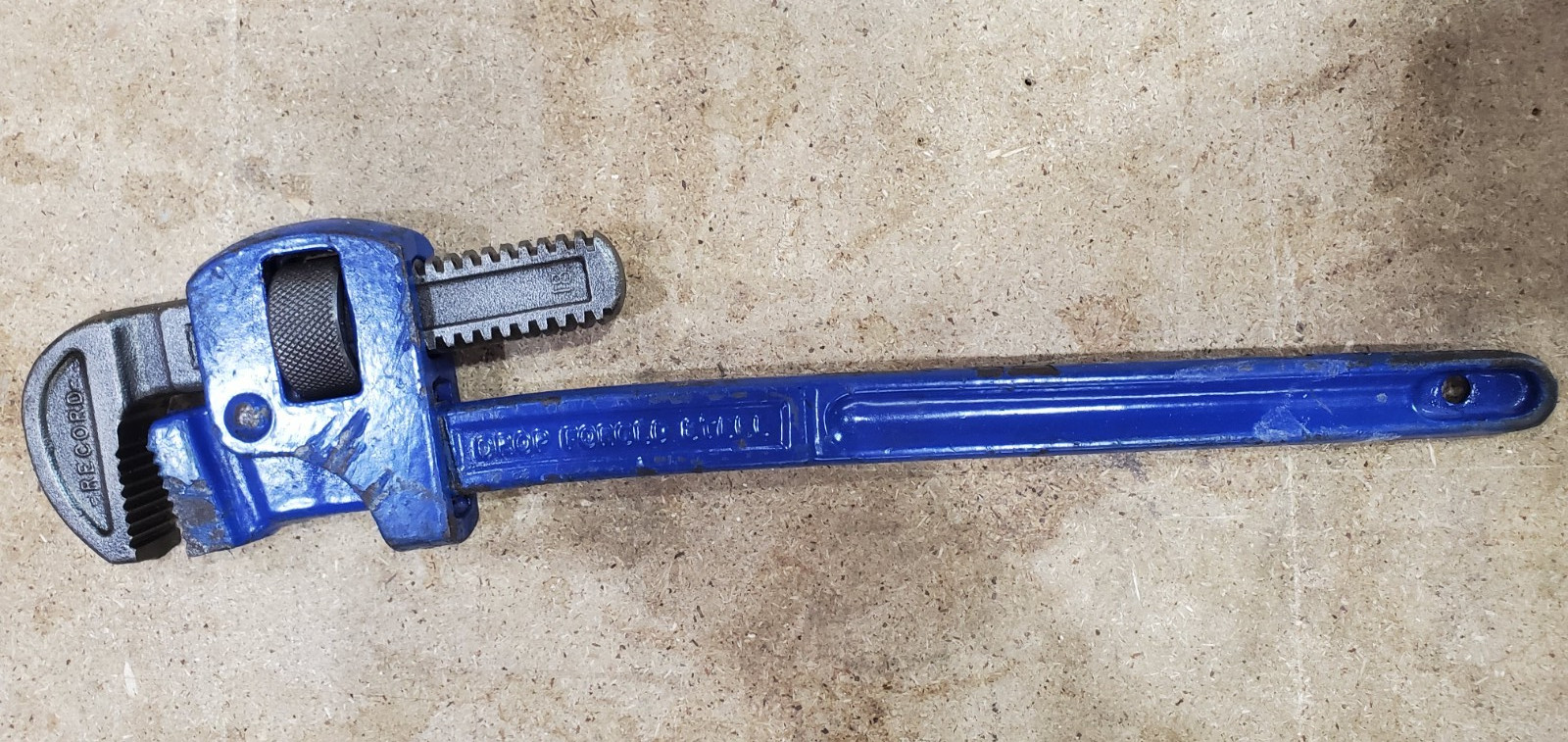 Genuine Recent Record 18” Stillson Pipe Wrench, excellent condition