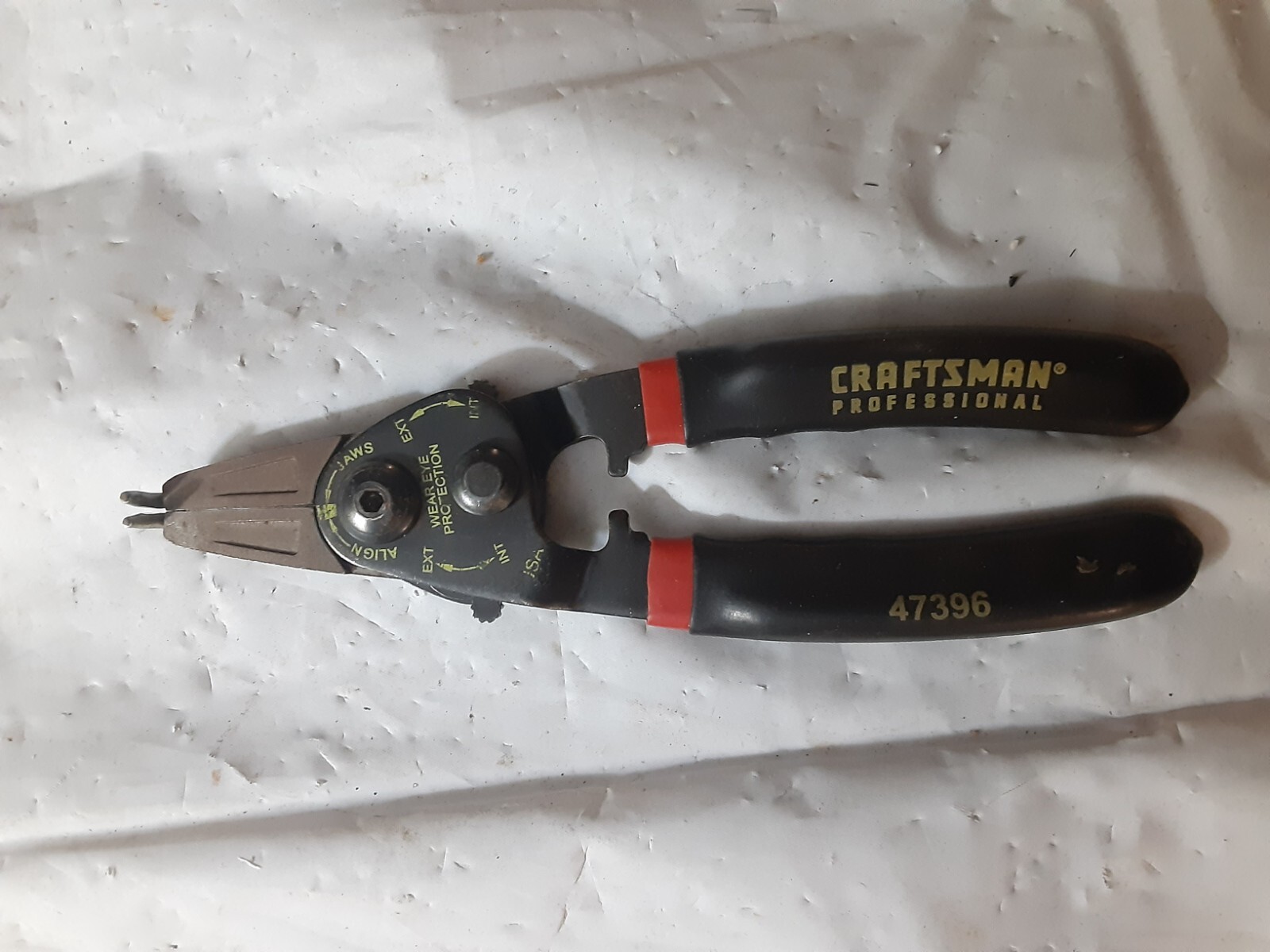 Vintage Craftsman Professional Inside/Outside Retaining Snap Ring Pliers 47396