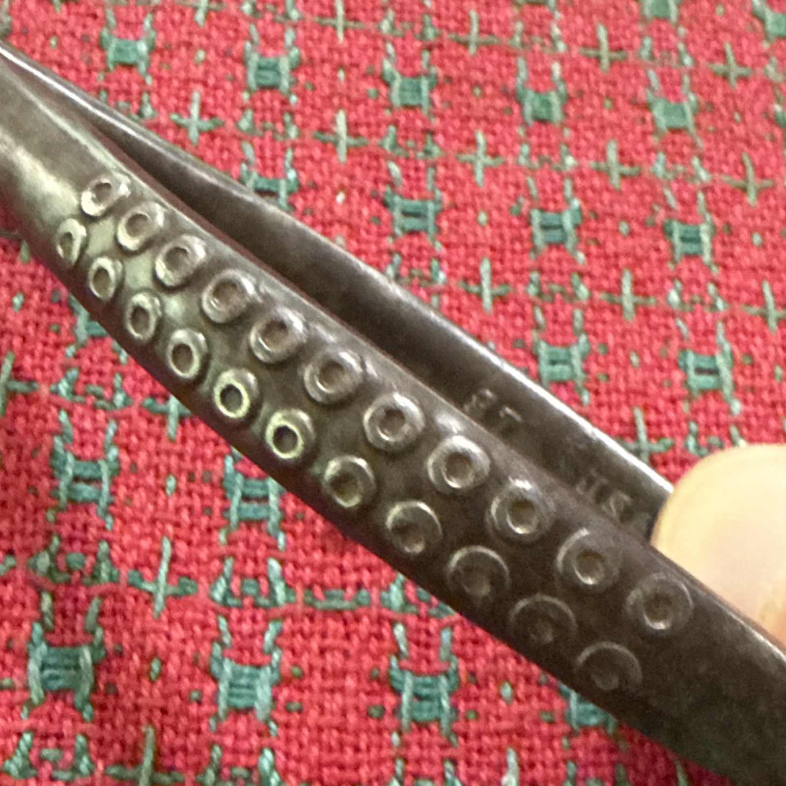 Vintage Snap On Vacuum Grip Long Needle Nose Pliers 97 Early Forged Logo 🇺🇸