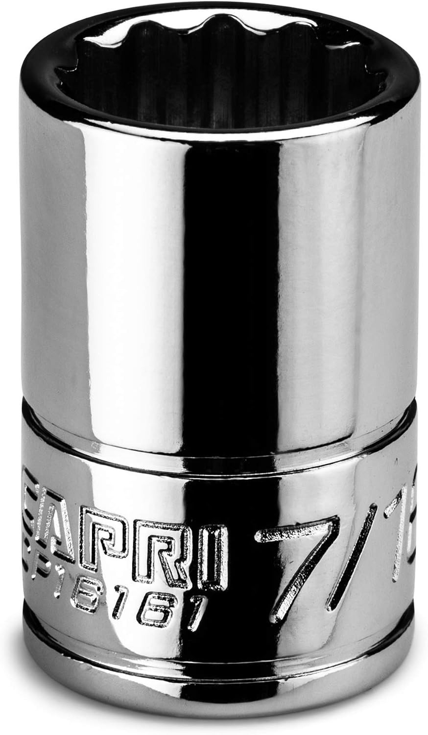7/16-Inch 12-Point Socket – Chrome Vanadium Steel with MaxChrome Finish