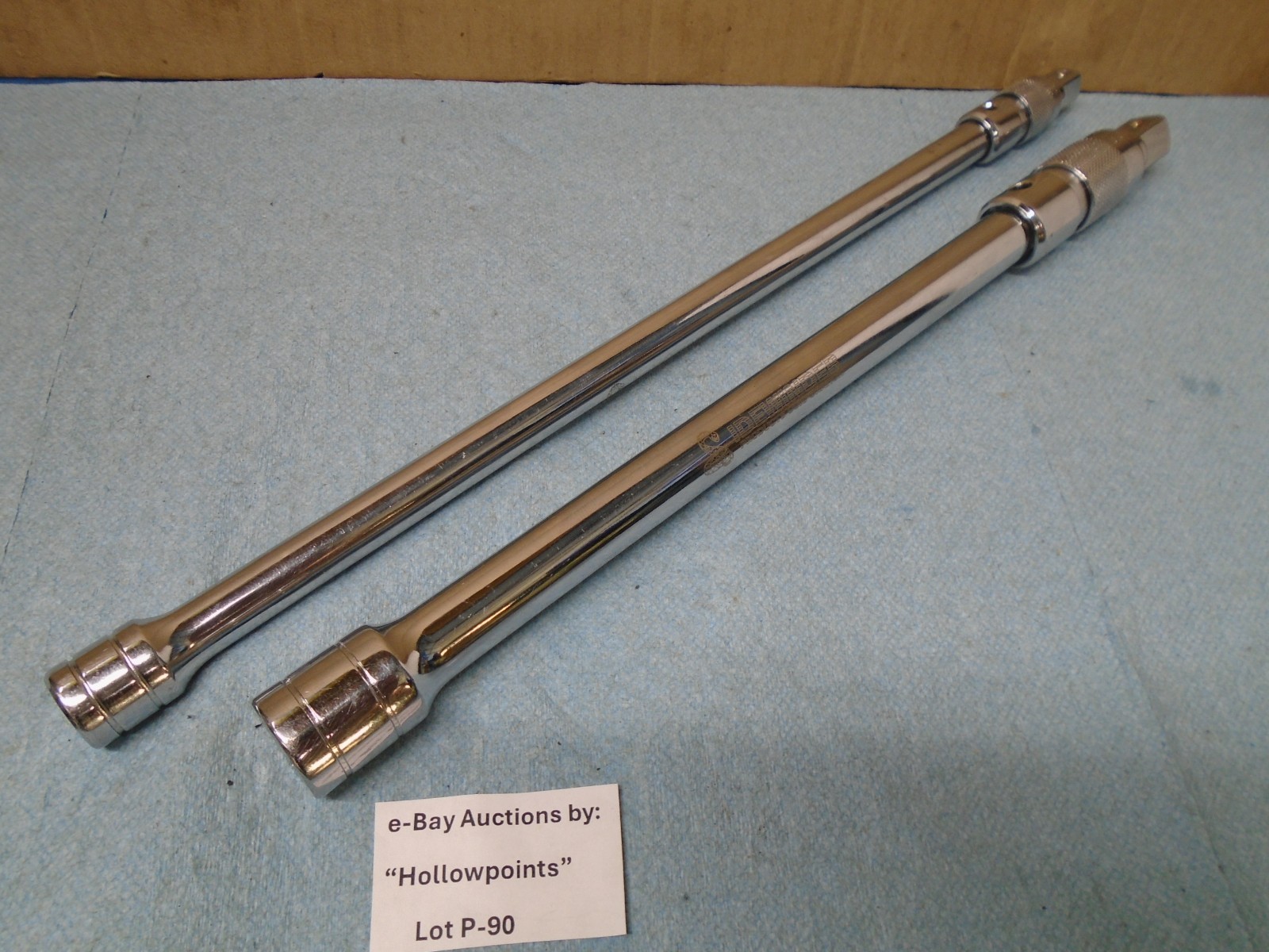 SIdewinder 2 Pc. Ratchet or Socket Locking Extension Set 3/8 x 13 & 1/2 x 12 P90