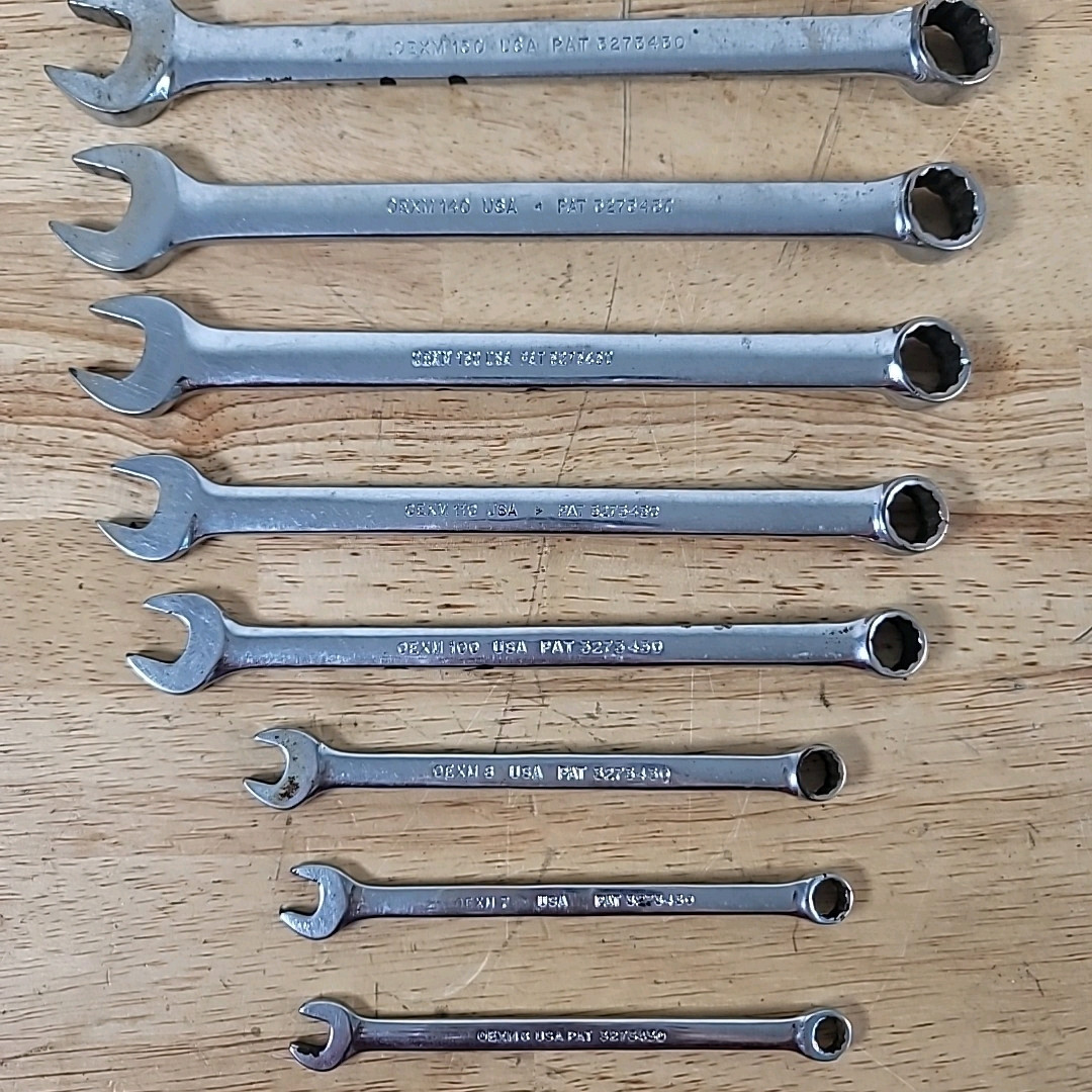 Snap-on Underline Metric Wrench OEXM 6,7,8,10,11,13,14,15,16,17,18,19mm 12 Pt