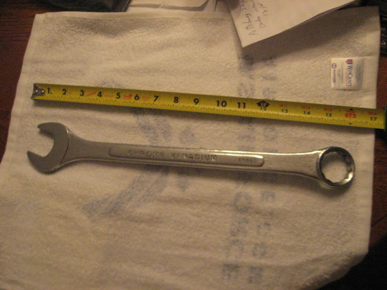 Pittsburg 32mm 32 MM 12 point combination wrench Pittsburgh