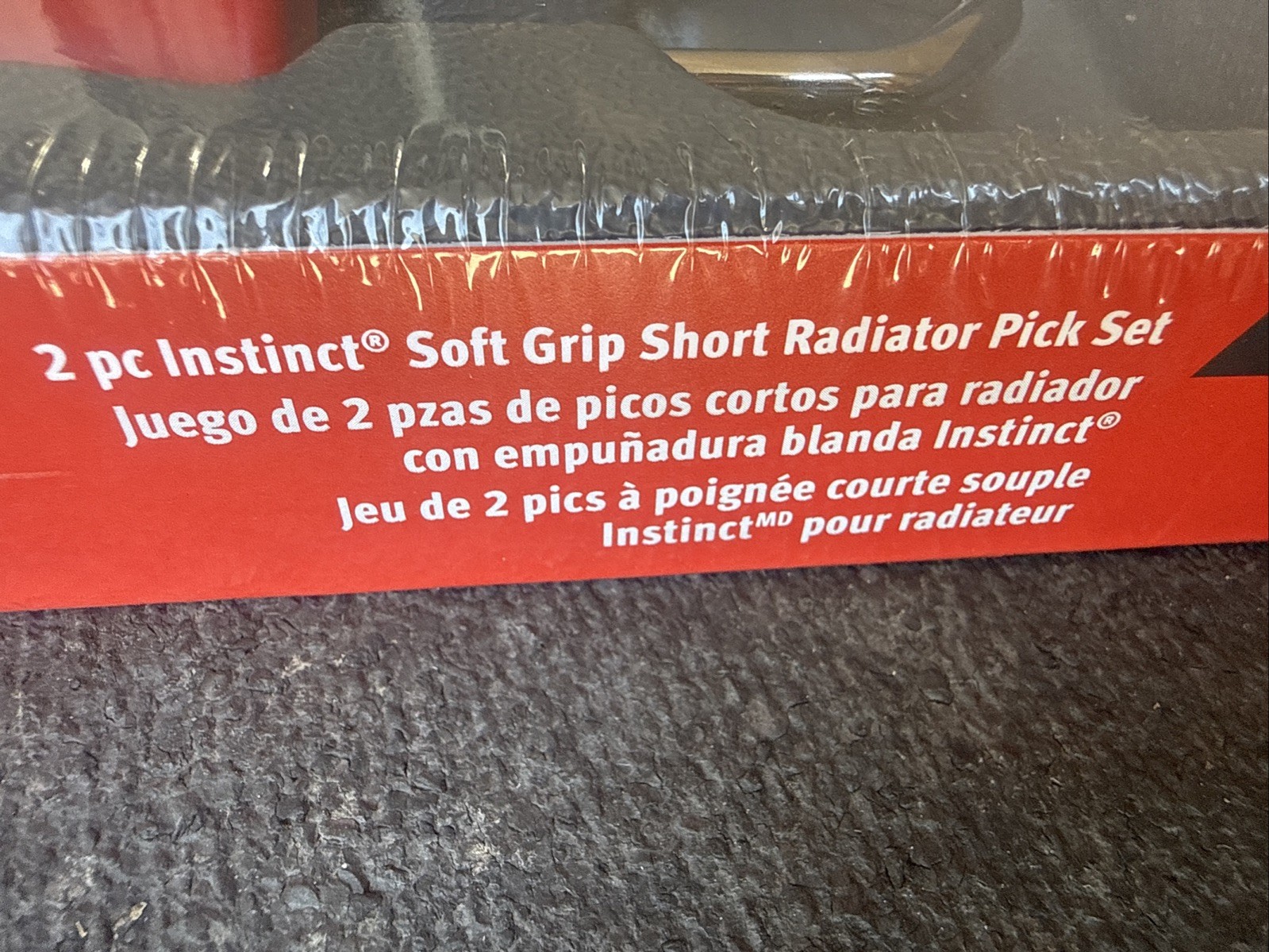 For SNAP ON R RED Soft Grip Short Radiator Pick Set NEW USA Sgas102br