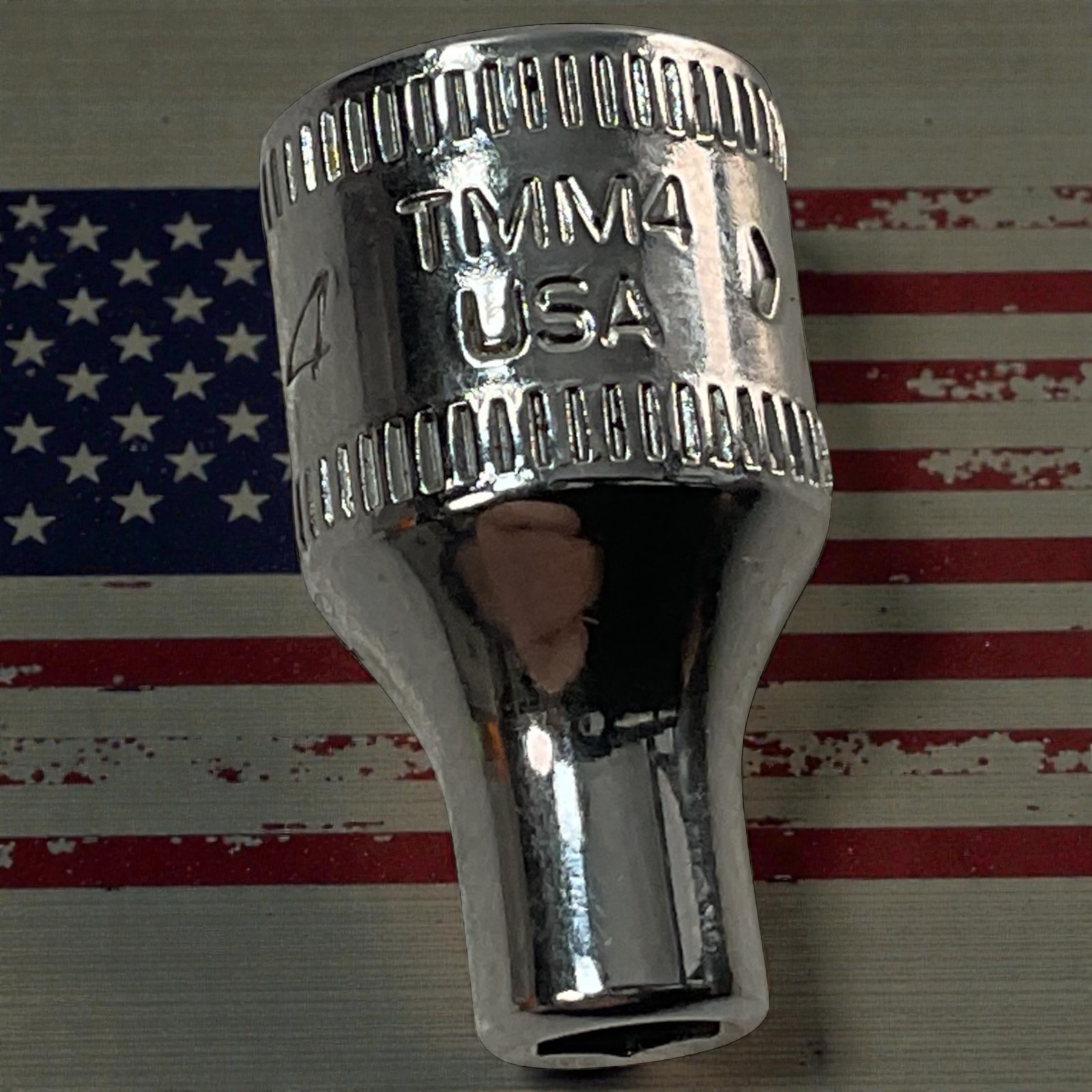 Snap-on Shallow Socket TMM4 4mm 1/4″ Drive 6 Point USA As Pictured Fast Ship