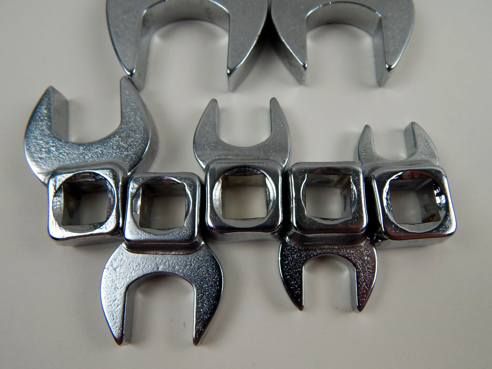 USA Craftsman 10pc 3/8 Drive SAE Crow Foot Socket Set 3/8″ to 1″ Set V Series