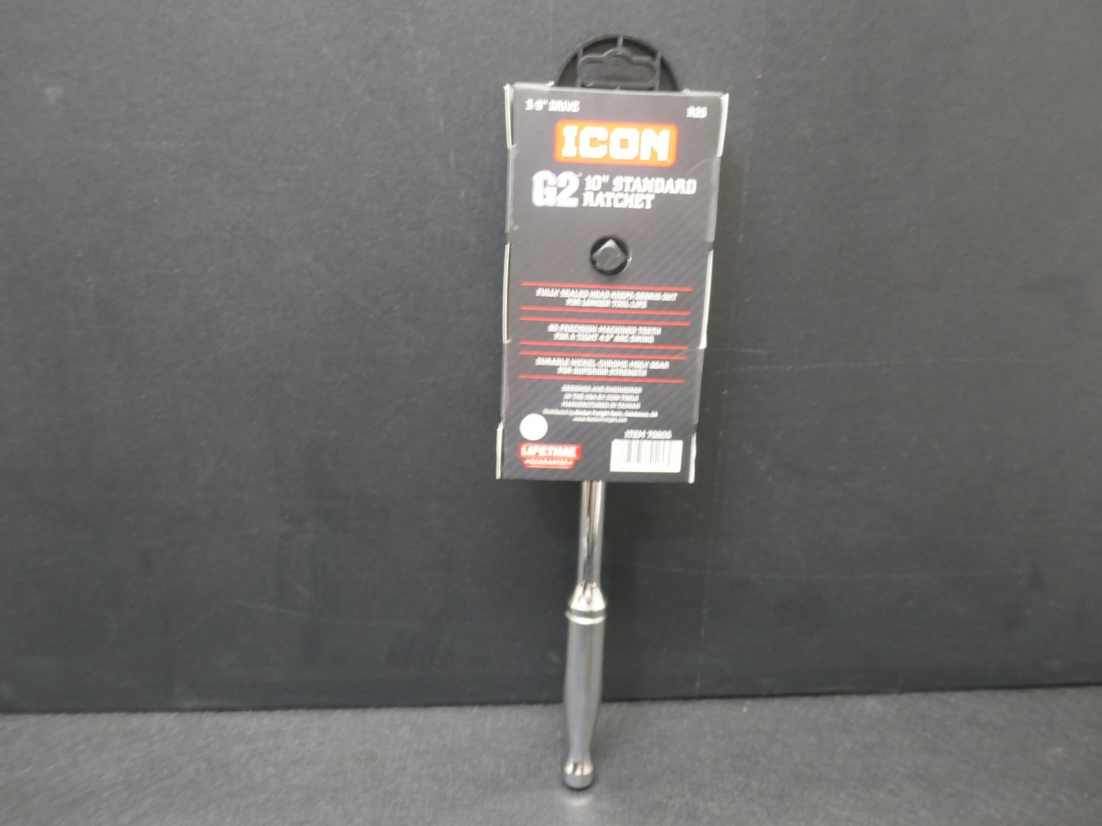 Icon 3/8 Drive G2 10 Standard Ratchet Icon R2S 70805