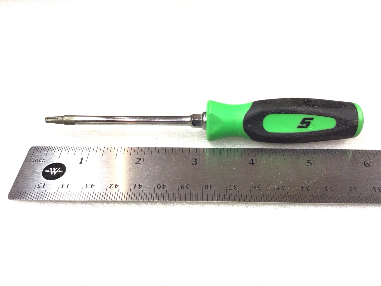 Snap-on#SGDT315BG – T15, Mini Torx Driver With Green Soft Grip Handle-USA- NICE-