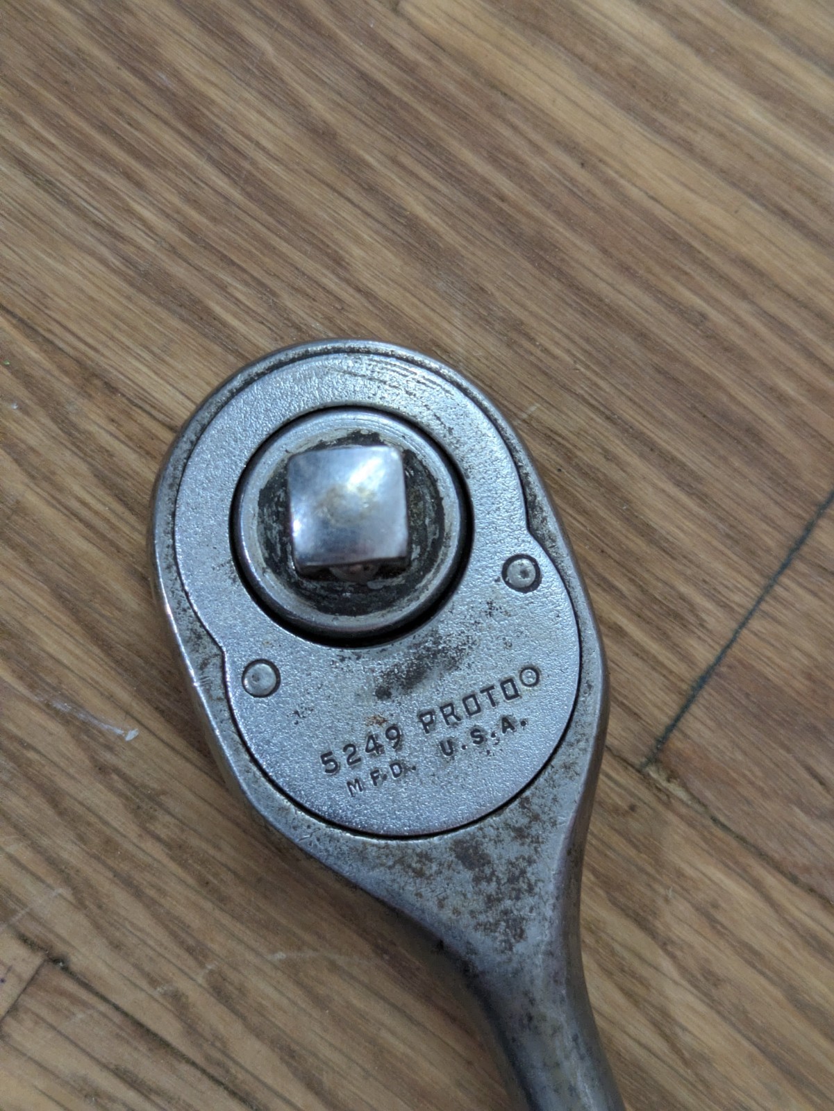 Proto 5249 3/8″ drive ratchet 7″ long USA
