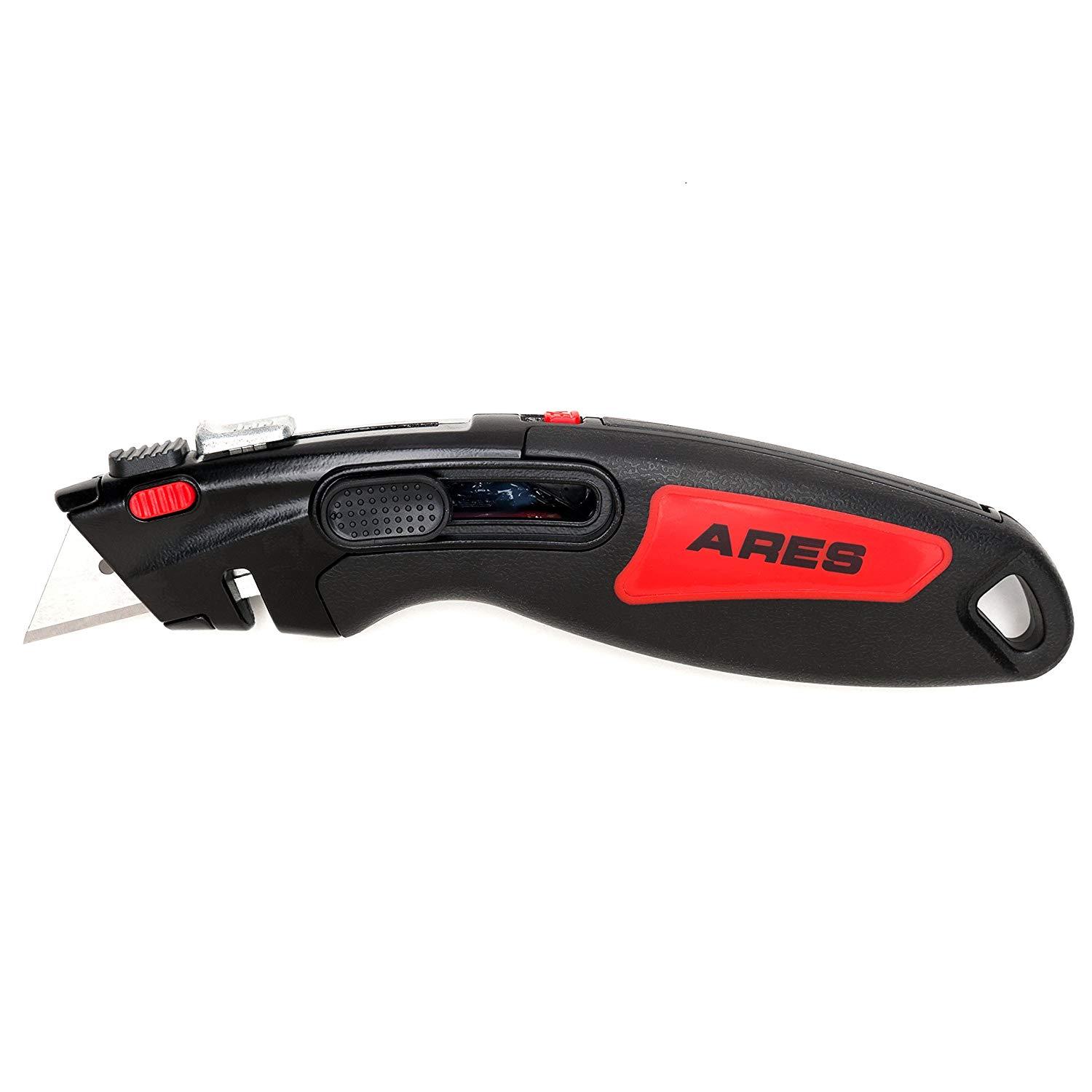 2 in 1 Heavy Duty Utility Knife | Automatic & Manual Blade Retraction