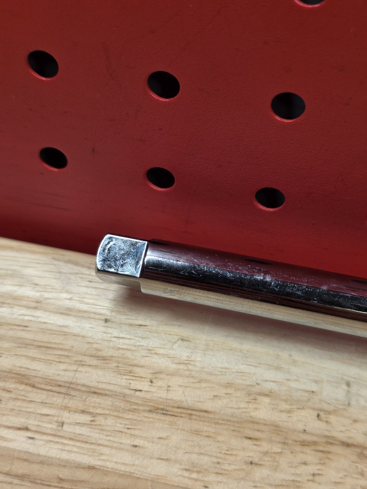 Snap-on Tools SGF50B LIGHTLY USED RED 3/8″ Drive Soft Grip Standard Shank Driver