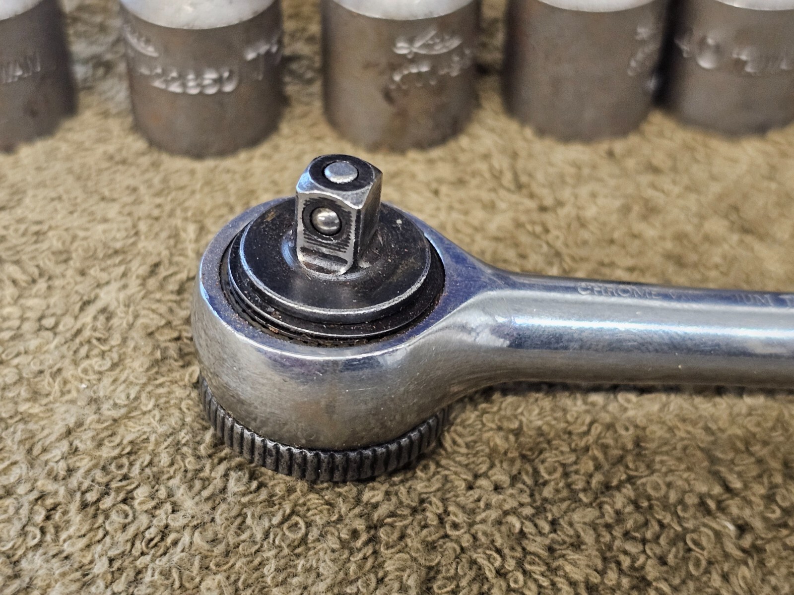 25 K Tool Sockets Ratchet Hex Star Bit Adapter 1/4″ 1/2″ Drive Sae 5/16 3/16 3/4