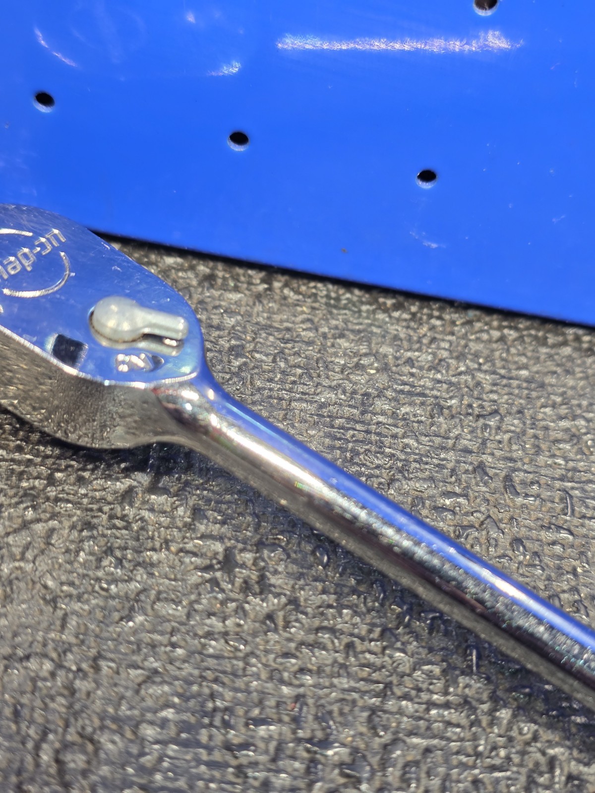 Snap-on Tools TL72 1/4″ Drive Dual 80 Long Handle Chrome Ratchet USA See Details