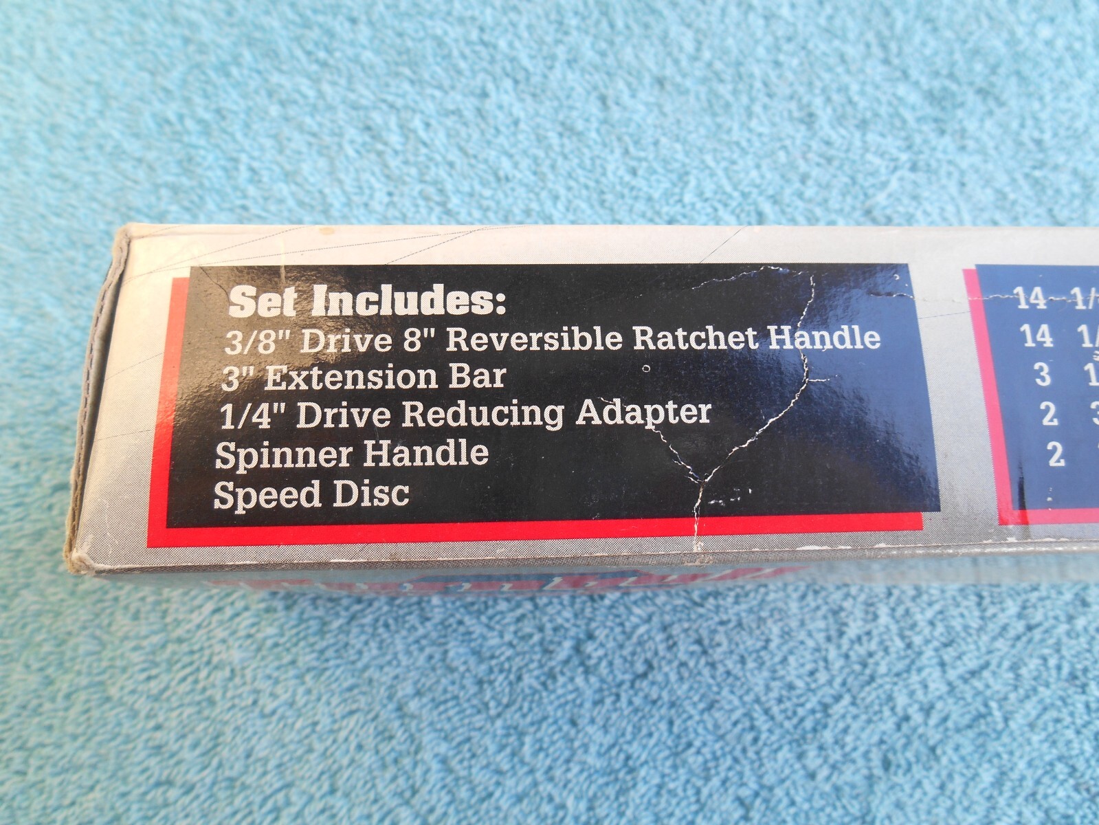 Turnbull Tools 40 piece Tool Set NEW OLD Stock Ratchet Sockets