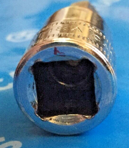 Snap On FAM8A Metric 8mm CR Hex Bit Socket 3/8″dr 2″L 1983 Canada Good 8.5/10L