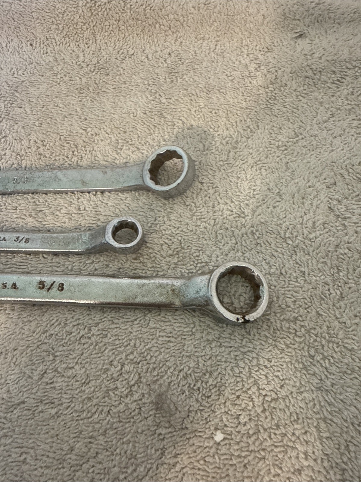 Lot Of Wright Tool Wrenches 2 Box 11/16, 5/8 & 7/16, 3/8 1 Combo 5/8 SAE USA