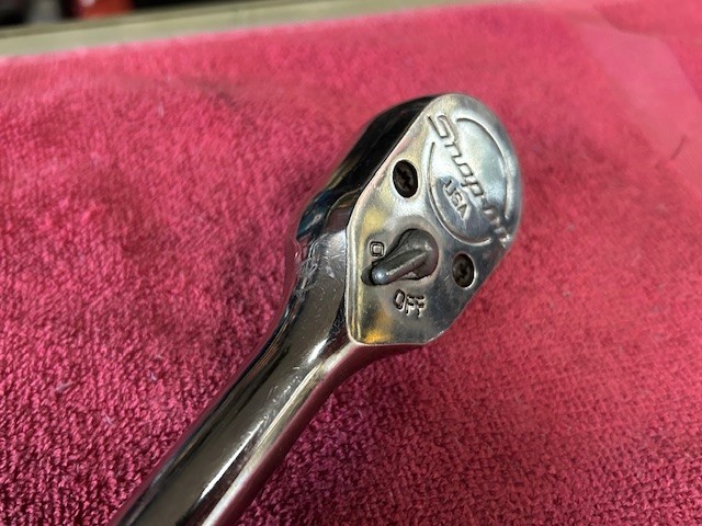 SNAP-ON TOOLS 1/2″ DR SOFT HANDLE RATCHET MODEL: SHL936A USA Ships Free!!